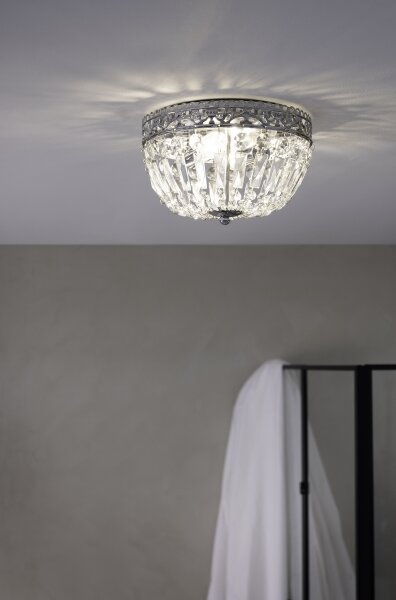 Markslöjd 108599 - Plafoniera ETIENNE 2xE14/40W/230V cromo lucido