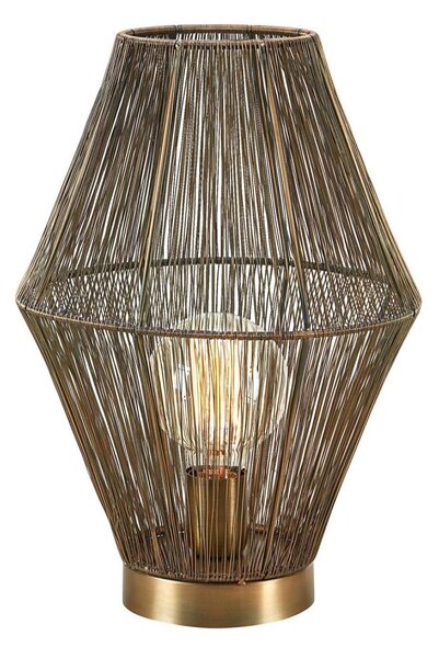 Markslöjd 108665 - Lampada da tavolo CASA 1xE27/40W/230V ottone