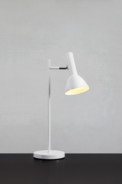 Markslöjd 108688 - Lampada da tavolo METRO 1xE27/40W/230V bianco