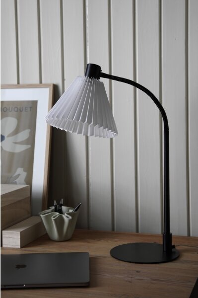 Markslöjd 108697 - Lampada da tavolo MIRA 1xE14/40W/230V nero/bianco