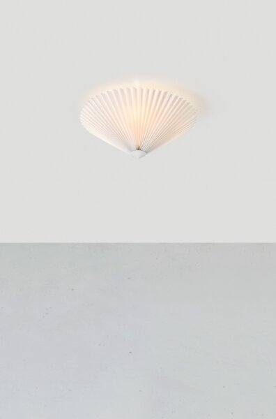 Markslöjd 108701 - Plafoniera PLISADO 3xE14/40W/230V diametro 42 cm bianco
