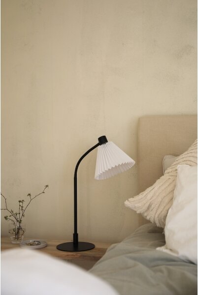 Markslöjd 108697 - Lampada da tavolo MIRA 1xE14/40W/230V nero/bianco