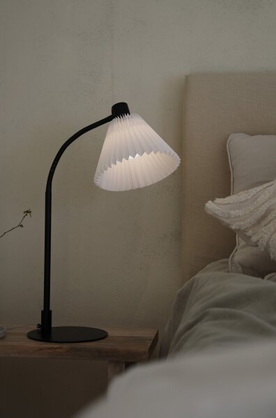Markslöjd 108697 - Lampada da tavolo MIRA 1xE14/40W/230V nero/bianco