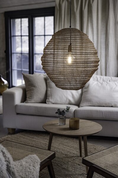 Markslöjd 108773 - Lampadario a sospensione con filo TAZZA 1xE27/40W/230V oro