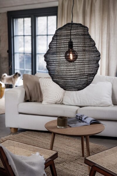 Markslöjd 108772 - Lampadario a sospensione con filo TAZZA 1xE27/40W/230V nero