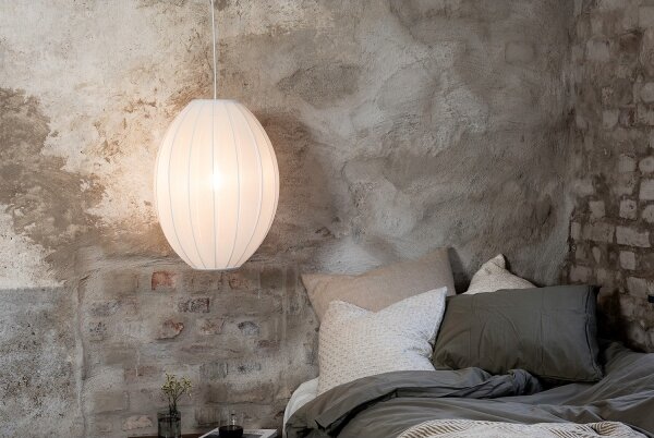 Markslöjd 108796 - Lampadario a sospensione con filo FLORENCE 1xE27/40W/230V bianco