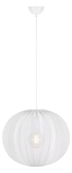 Markslöjd 108792 - Lampadario a sospensione con filo FORENCE 1xE27/40W/230V diametro 50 cm bianco
