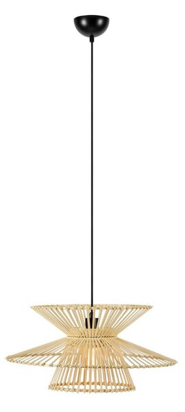 Markslöjd 108785 - Lampadario a sospensione con filo DUPLICI 1xE27/40W/230V beige/bambù