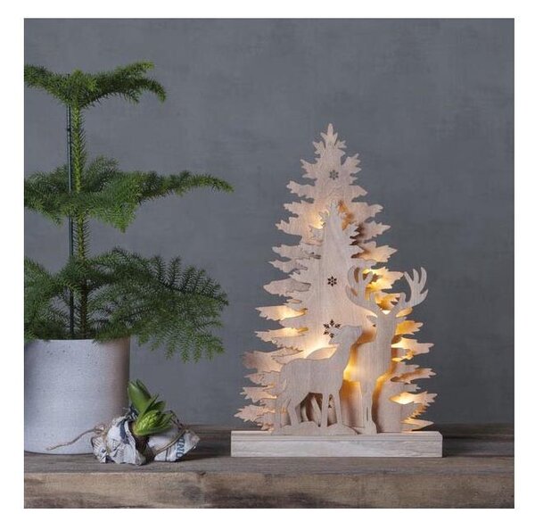 Eglo 410416 - Decorazione LED natalizia FAUNA 10xLED/0,03W/2xAA