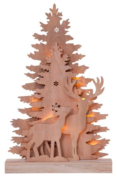 Eglo 410416 - Decorazione LED natalizia FAUNA 10xLED/0,03W/2xAA