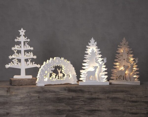 Eglo 410416 - Decorazione LED natalizia FAUNA 10xLED/0,03W/2xAA