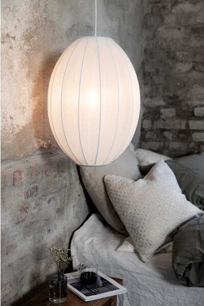 Markslöjd 108796 - Lampadario a sospensione con filo FLORENCE 1xE27/40W/230V bianco