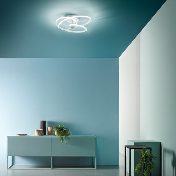 Gea Luce DIVA P P BIANCO- Lampadario a plafone LED dimmerabile DIVA LED/42W/230V bianco