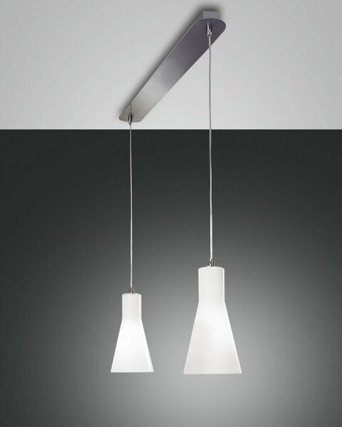 Fabas 2753/46/138 - Lampadario a sospensione con filo DIANA 2xE27/60W/230V
