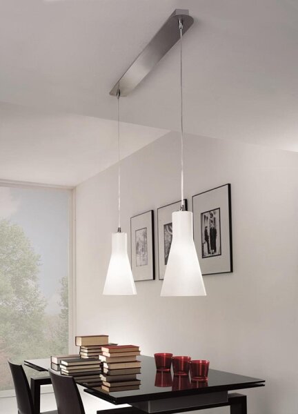 Fabas 2753/46/138 - Lampadario a sospensione con filo DIANA 2xE27/60W/230V