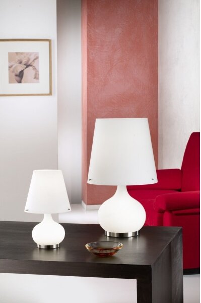 Fabas Luce 2533-34-102 - Lampada da tavolo ADE 1xG9/25W/230V + 1xE14/60W