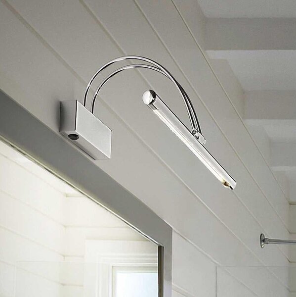 Ideal Lux - Lampada per quadri MIRROR LED/4,6W/230V, cromo lucido