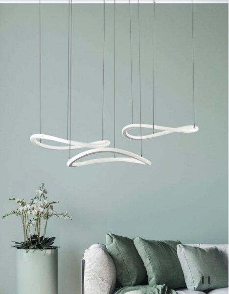Fabas Luce 3711-47-102 - Lampadario LED a sospensione con filo TIRRENO LED/50W/230V