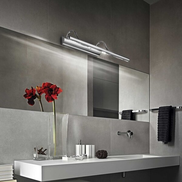Ideal Lux - Lampada da quadro 4xG9/28W/230V cromo opaco