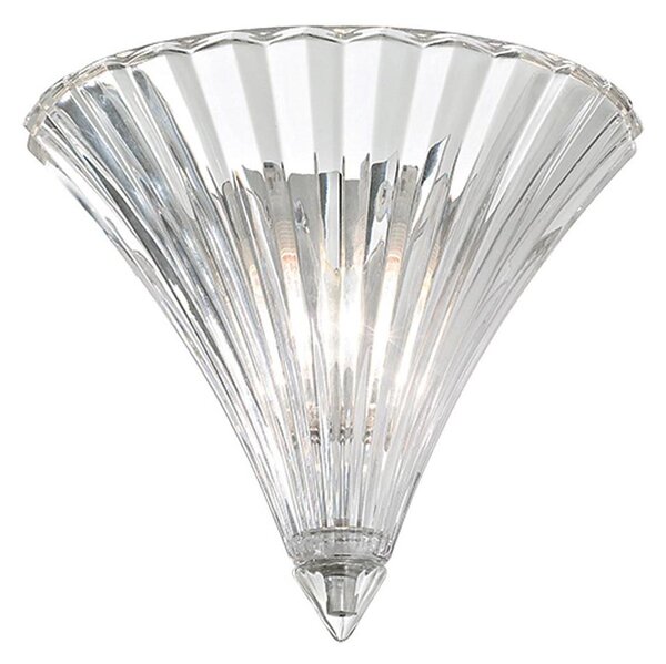 Ideal Lux - Applique da parete SANTA 1xE14/40W/230V trasparente