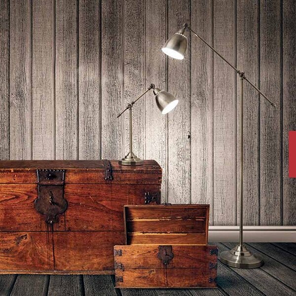Ideal Lux - Lampada da parete NEWTON 1xE27/42W/230V bronzo