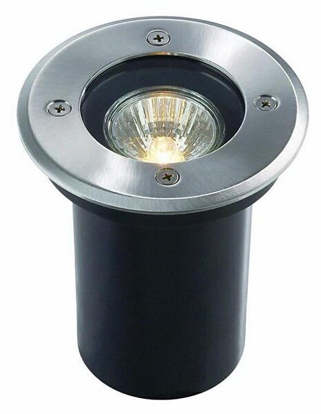 Ideal Lux - Lampada segnapasso da esterno PARK 1xGU10/20W/230V IP65 cromo