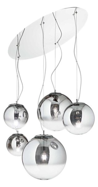 Ideal Lux - Lampadario a sospensione con filo MAPA FADE 5xE27/60W/230V