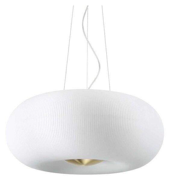 Ideal Lux - Lampadario LED a sospensione con filo ARIZONA 5xGX53/9W/230V diametro 52 cm bianco