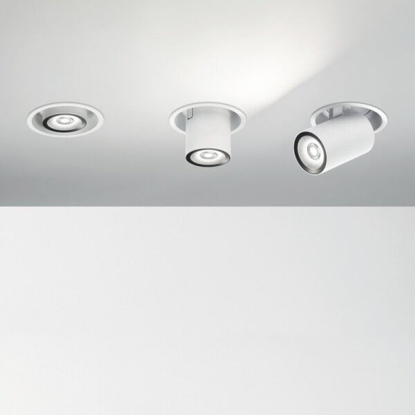Ideal Lux - Faretto da incasso a LED NOVA, 12W, 230V, CRI 90, nero