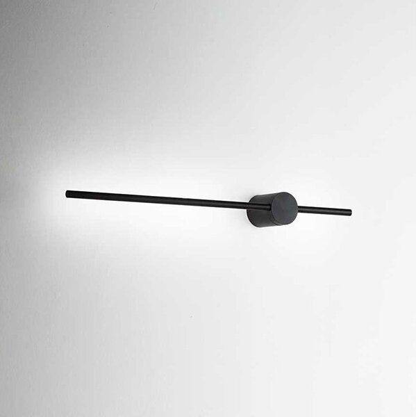 Ideal Lux - Applique a LED ESSENCE LED/12W/230V 3000K 70 cm CRI 90 nero