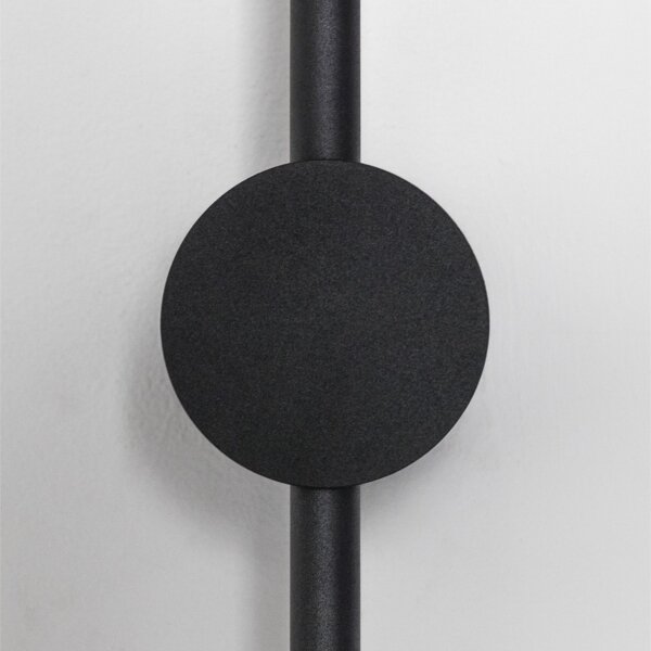 Ideal Lux - Applique a LED ESSENCE LED/12W/230V 3000K 70 cm CRI 90 nero