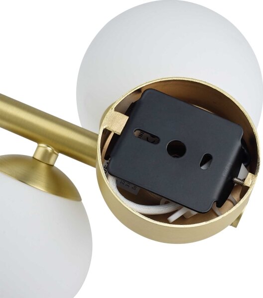 Ideal Lux - Applique a LED PERLAGE 3xG9/3W/230V oro/bianco