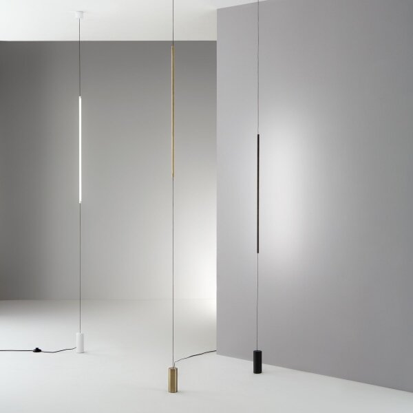 Ideal Lux - Lampada LED da terra FILO LED/14W/230V 3000K CRI 90 nero