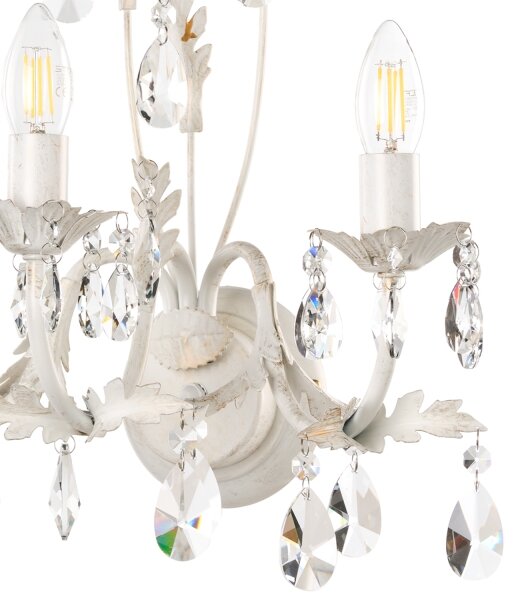 ONLI - Applique TERESA 3xE14/6W/230V bianco