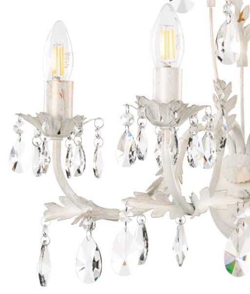 ONLI - Applique TERESA 3xE14/6W/230V bianco