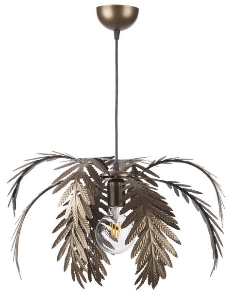 ONLI - Lampadario sospeso DUBAI su cavo 1xE27/22W/230V, finitura bronzo