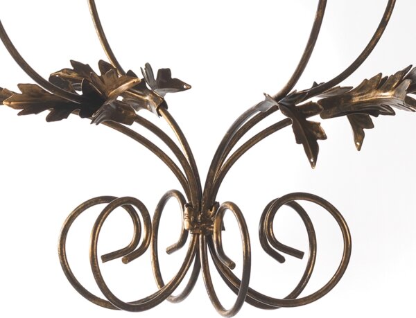 ONLI - Lampadario a catena CONTESSA 1xE27/22W/230V bronzo