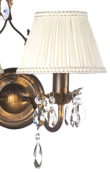 ONLI - Applique KAREN 2xE14/6W/230V bronzo