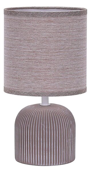 ONLI - Lampada da tavolo SHELLY 1xE27/22W/230V marrone 28 cm