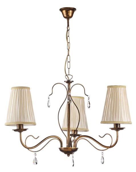 ONLI - Lampadario a sospensione con catena DELIA 3xE14/6W/230V
