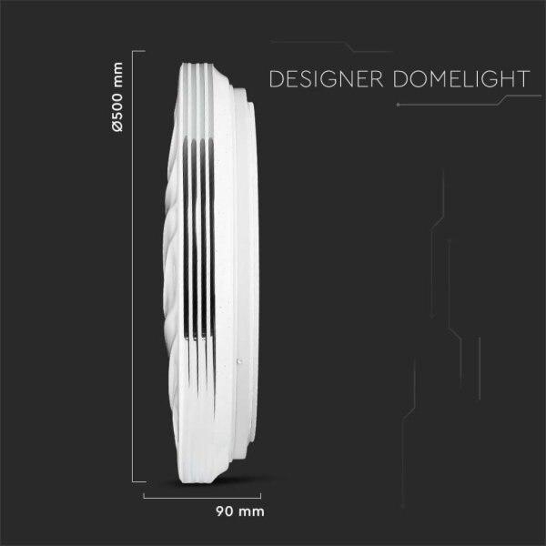 Plafoniera LED dimmerabile LED/60W/230V 3000K/4000K/6500K + +TC