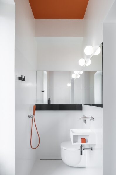 Artemide AR 1039110A - Plafoniera da bagno DIOSCURI 140 1xE14/6W/230V IP44