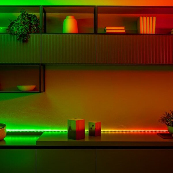 Twinkly TWL100STW-WEU - LED RGB Striscia dimmerabile LINE 100xLED 1,5 m Wi-Fi