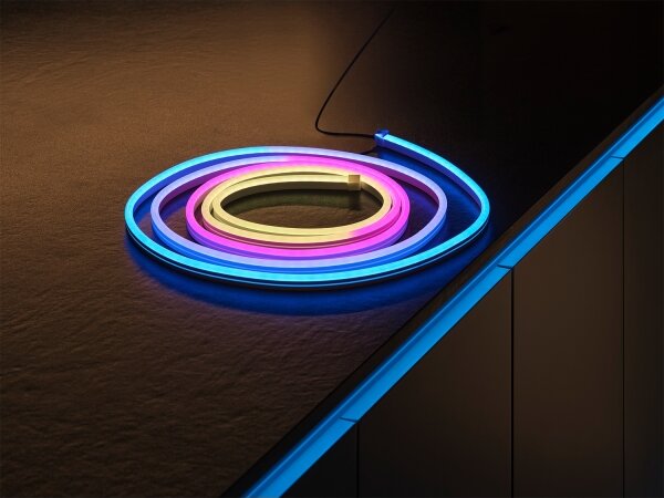 Osram - Striscia LED RGB esterna dimmerabile SMART+ MAGIC 3m LED/15W/230V Wi-Fi + telecomando