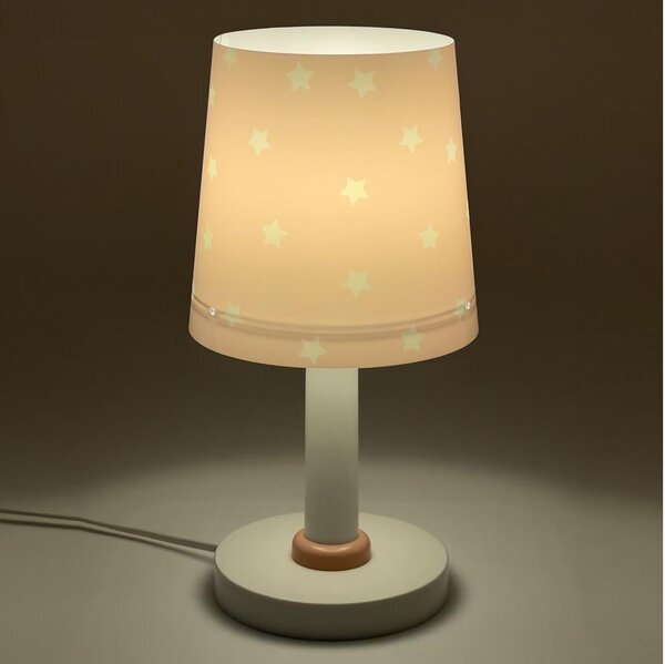Dalber 82211S - Lampada per bambini STAR LIGHT 1xE14/40W/230V rosa