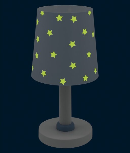 Dalber 82211T - Lampada per bambini STAR LIGHT 1xE14/40W/230V blu