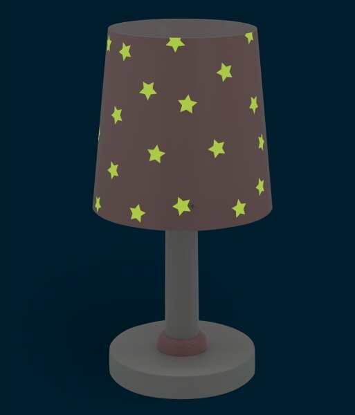 Dalber 82211S - Lampada per bambini STAR LIGHT 1xE14/40W/230V rosa