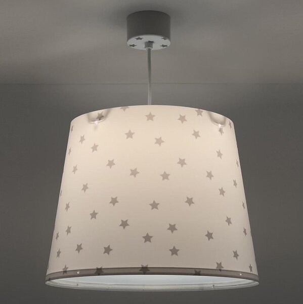 Dalber 82212B - Lampadario per bambini STAR LIGHT 1xE27/60W/230V bianco