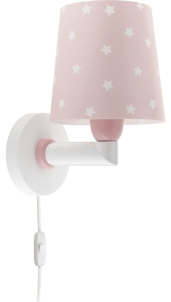 Dalber 82219S - Applique per bambini STAR LIGHT 1xE27/60W/230V rosa