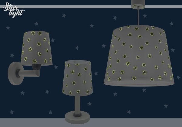 Dalber 82211B - Lampada per bambini STAR LIGHT 1xE14/40W/230V bianca